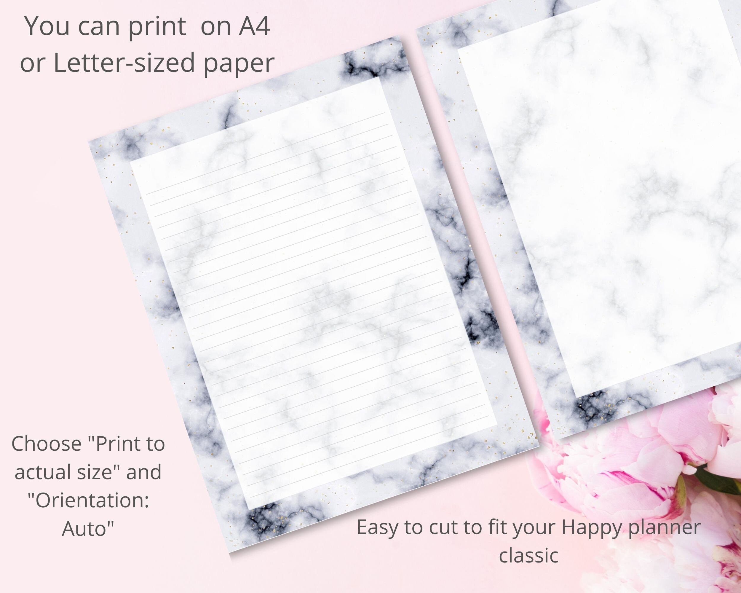Happy Planner Classic Bundle Printable Instant Download PDF Monthly ...