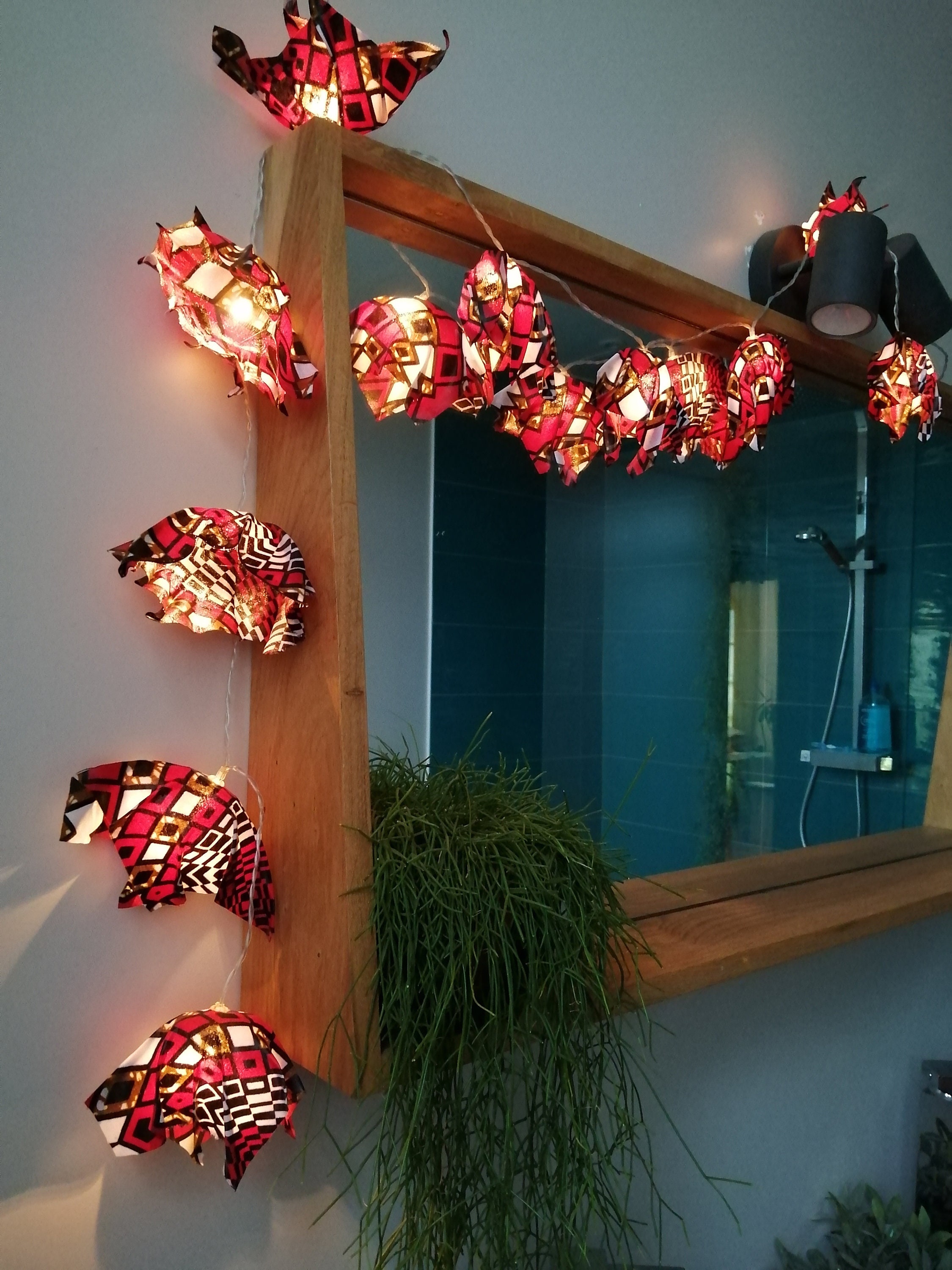 Guirlande Wax Résiné 10 Leds à Pile