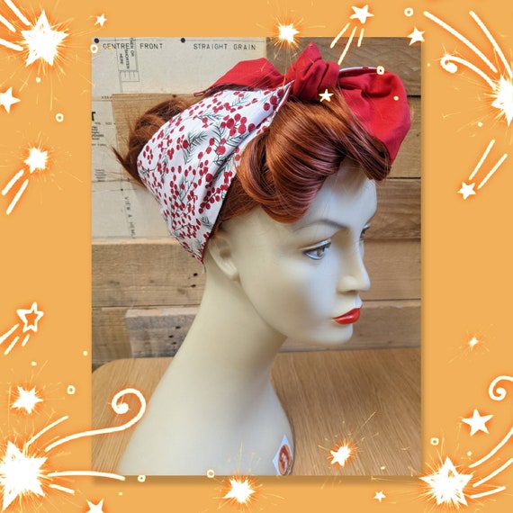 christmas headscarf