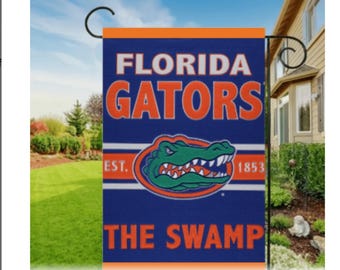 Florida Gators Yard Flag - 2 Sided (12 x 18) (Flag Pole Not Included)