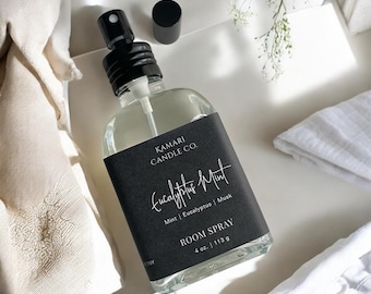 Eucalyptus Mint Room Spray: Home & Office Fragrance (4 oz)