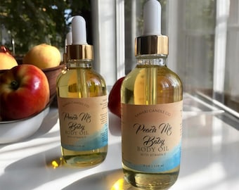 Luxury Scented Body Oil: Handmade Vegan Skincare with Safflower & Jojoba