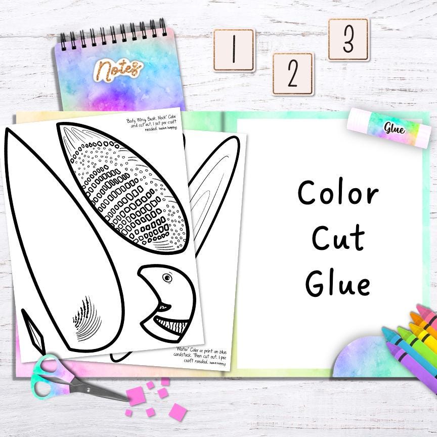 Minnesota State Symbols Craft, Kids Printable Craft Template, Common ...