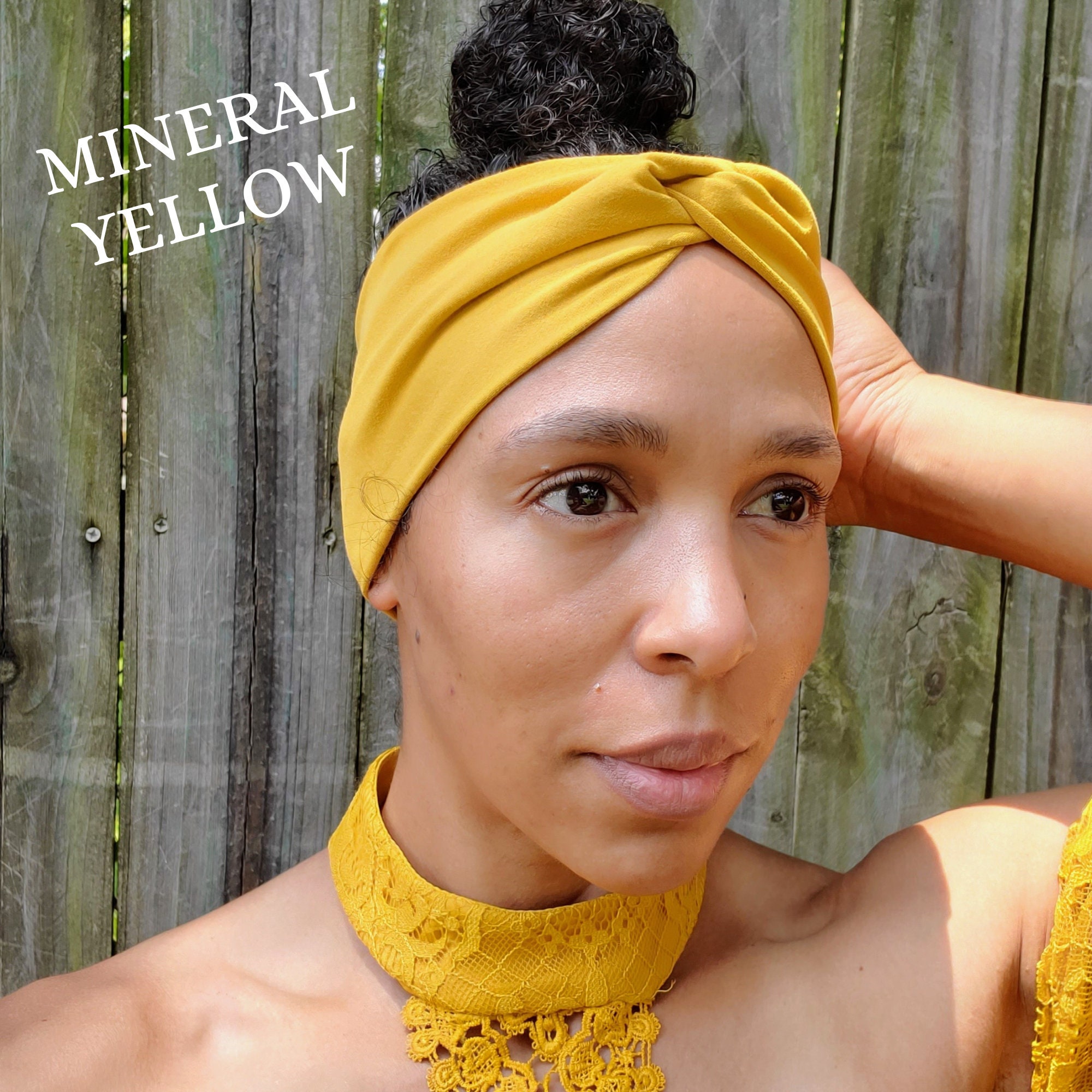 WOVEN TWIST HEADBAND COSMIC TUSCAN