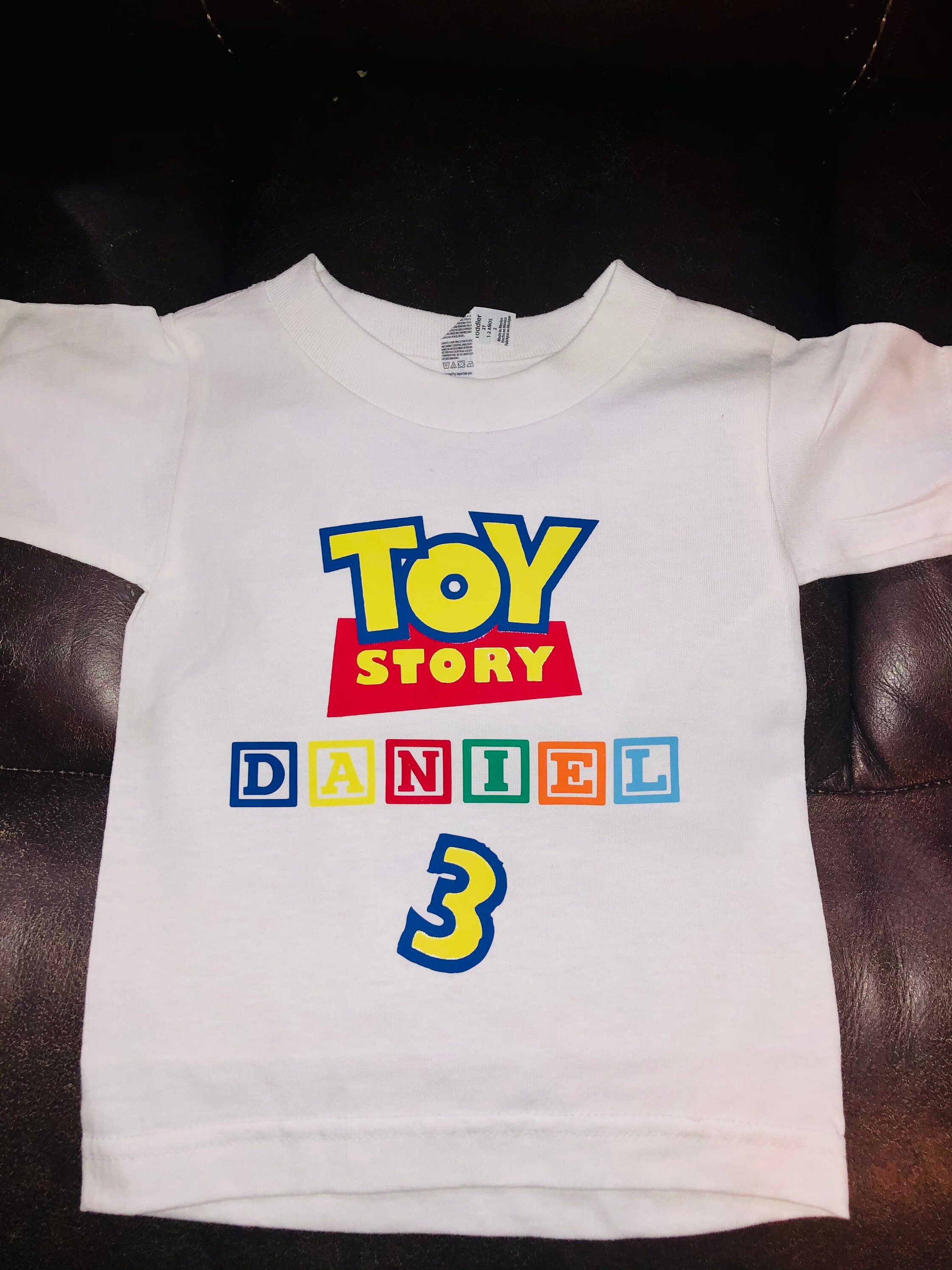 Toy Story Birthday Shirt Etsy