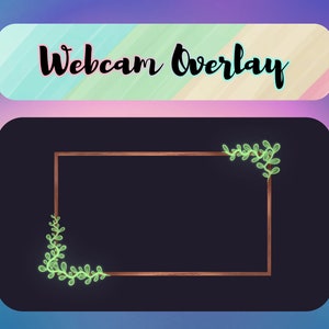 Animated Webcam Overlay / Webcam Frame