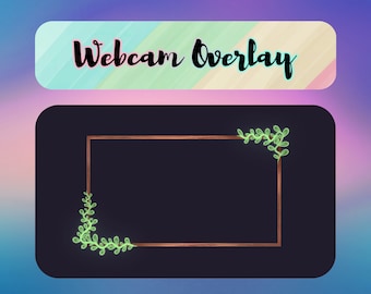 Animated Webcam Overlay / Webcam Frame