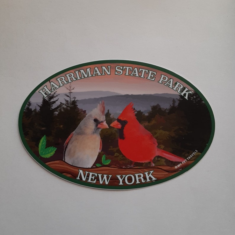 New York souvenir sticker Harriman State Park