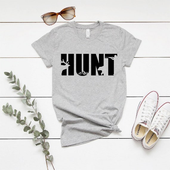 Hunt Tee,hunting Gifts for Men,hunting and Fishing Gifts for Men