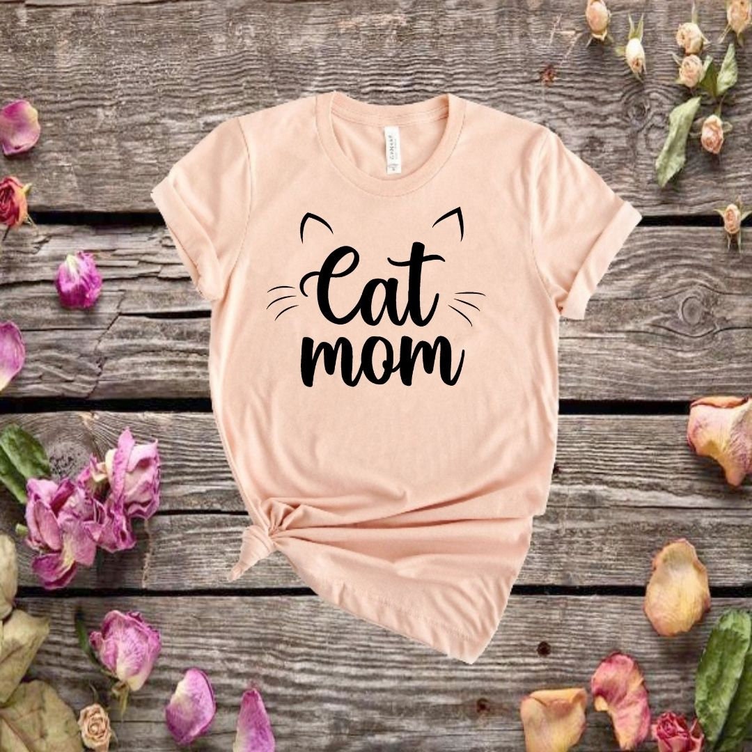 Cat momT-shirt cat meme shirt funny tshirt cute cat shirt | Etsy