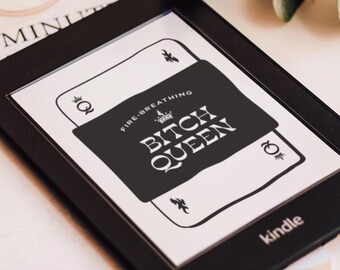 Ekran blokady Kindle'a w filmie Tron ze Szkła: Cytat z Ognistego Podmuchu (Pobieranie Cyfrowe)