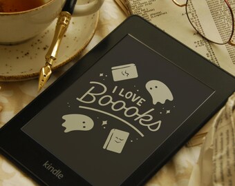 Ekran blokady Kindle'a „Spooky Season”: Książki o Halloween (do pobrania cyfrowego)