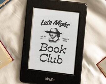 Ekran blokady Kindle Late Night Book Club (pobranie cyfrowe)