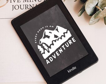 Adventure Kindle Lock Screen: Booktok Wallpaper (Digital Download)