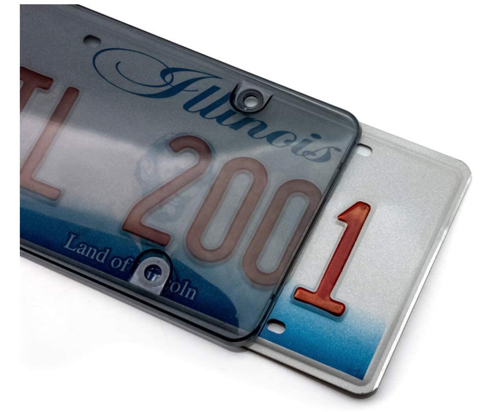 Smoked License Plate Cover Etsy
