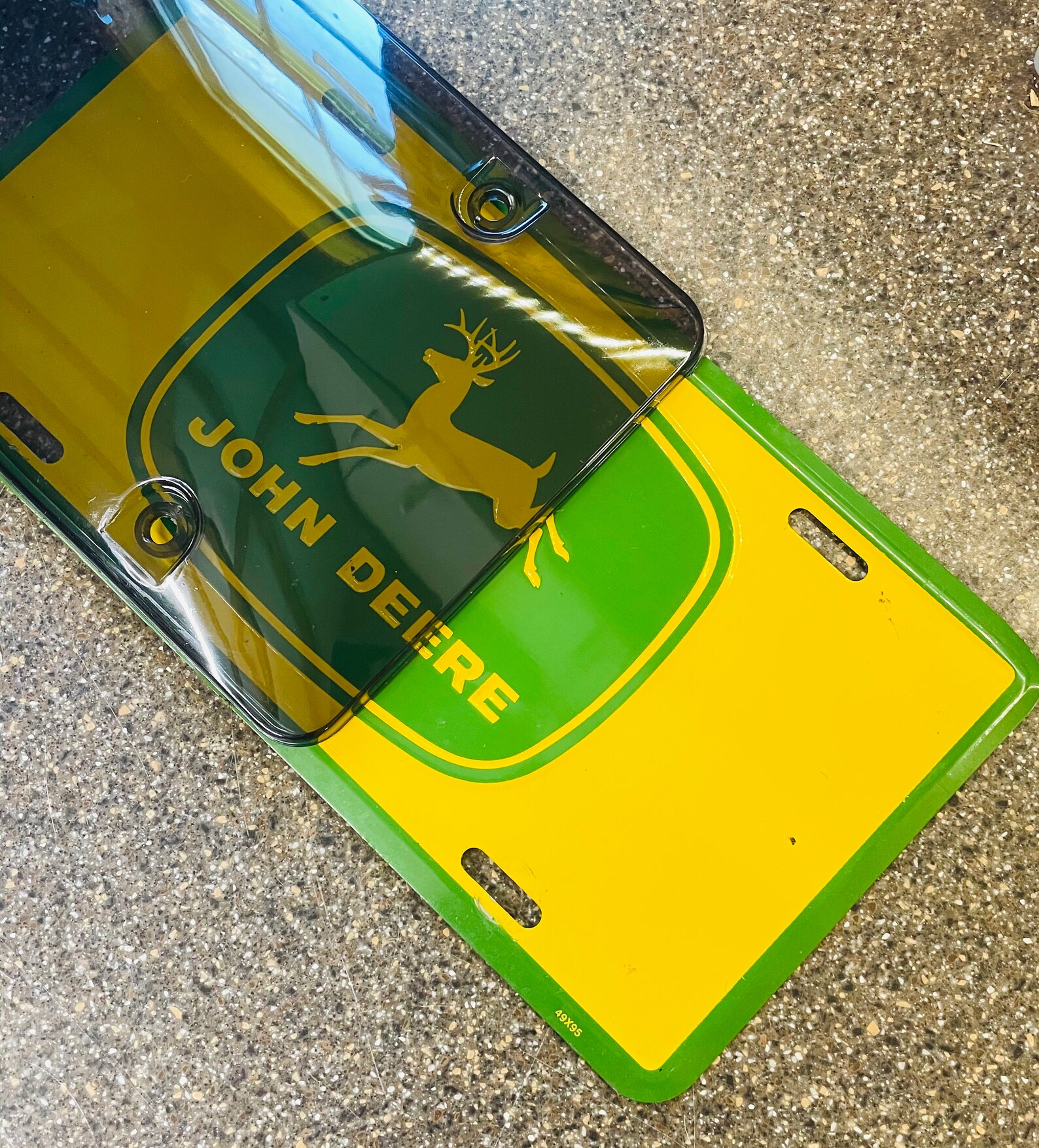 Smoked License Plate Cover Etsy