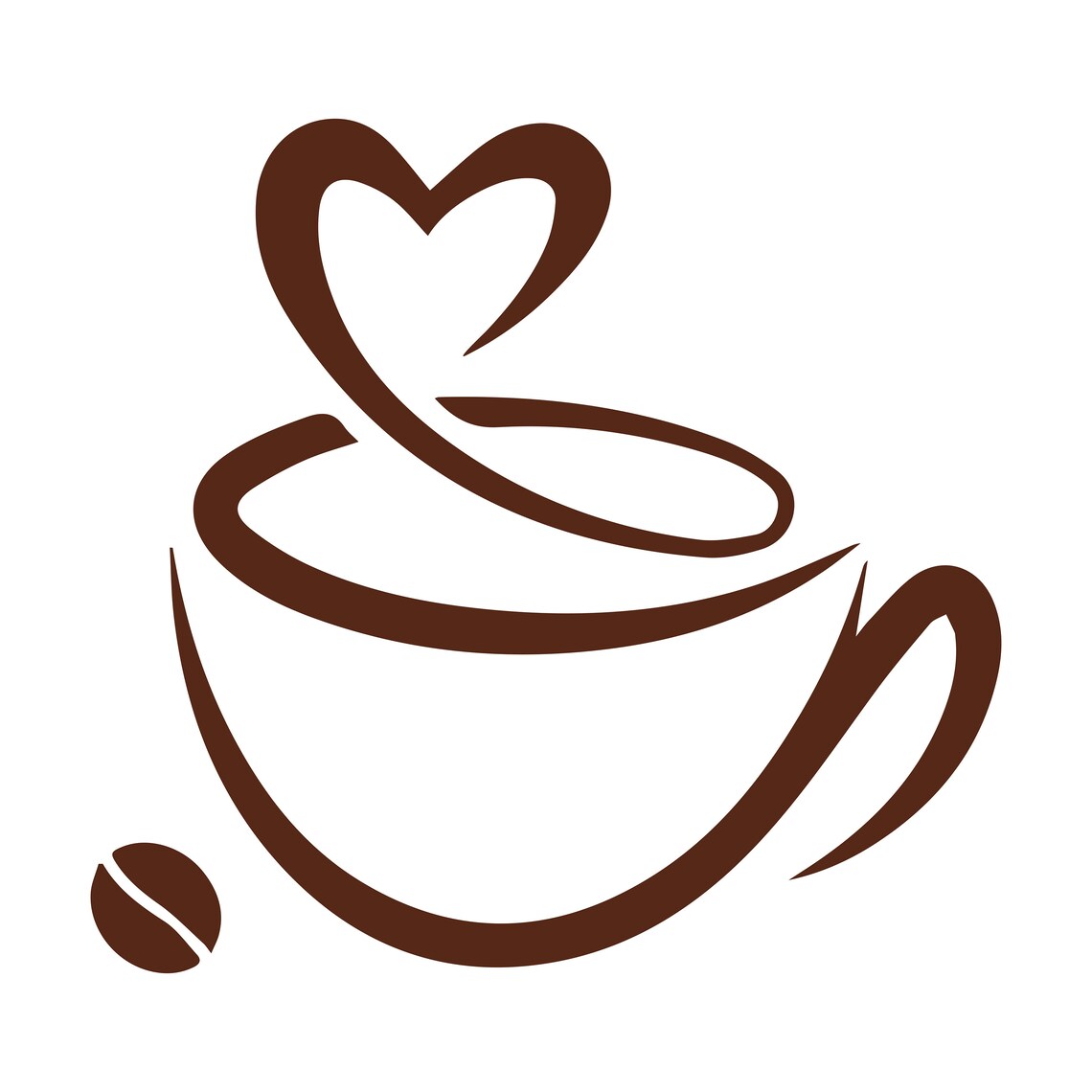 Heart Mug Steam Svg Coffee Svg for Cricut Coffee Love Svg | Etsy
