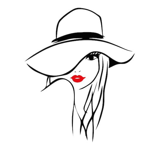 Madchen Bleistift Kunst Zeichnungen Svg Vektor Kunstvoll Etsy