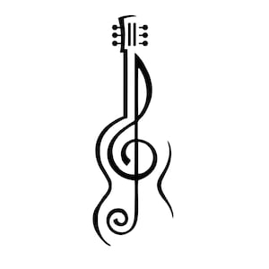 Guitar Svg, Guitar Vector Svg Guitar pick, Instrument Cut File Band Musical svg, Guitar clipart, Silhouette, Cameo Vinyl, svg, dxf, eps, png