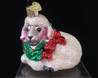 Lamb Ornament Christmas Collectible Decoration Decor