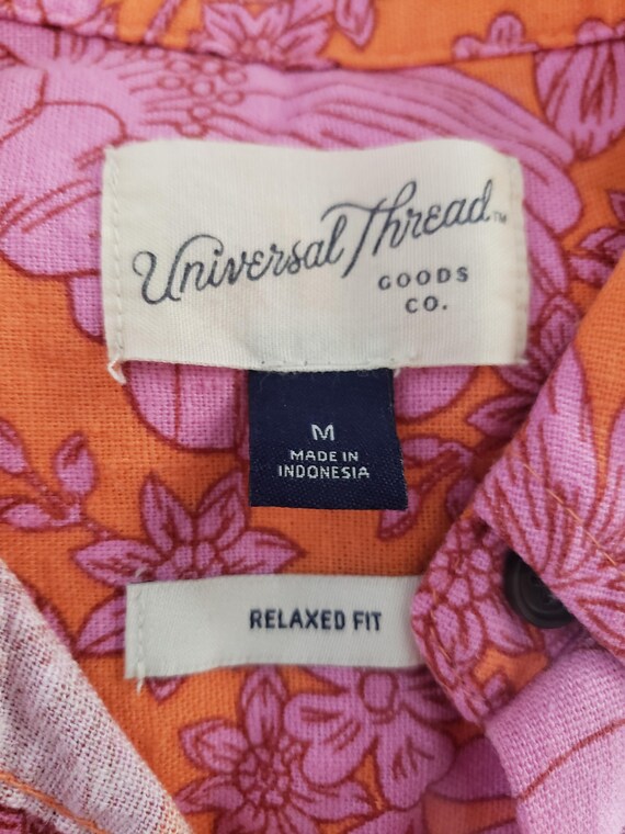 Shirt Designer Universal Threads Button Up Linen … - image 6