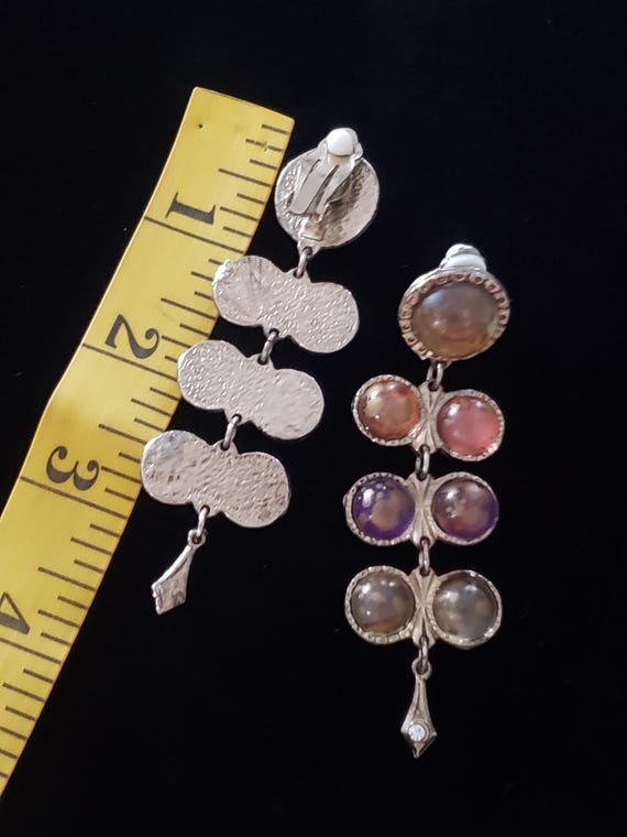 Earrings Dangle Statement Bold Shoulder Dusters M… - image 4