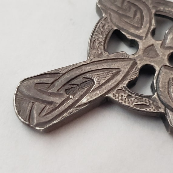 Vintage Celtic Cross TJH Sterling Silver Collecti… - image 3