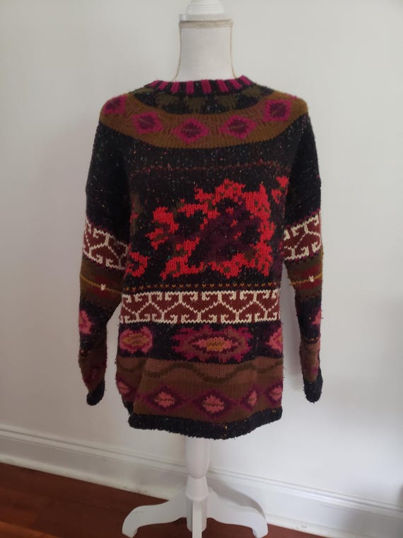 Sweater Designer IVY Size Medium Retro Collectibl… - image 1
