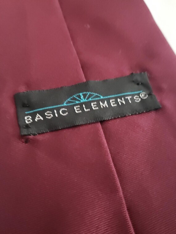 Tie Basic Elements Designer Men's Accessory Neckt… - image 3