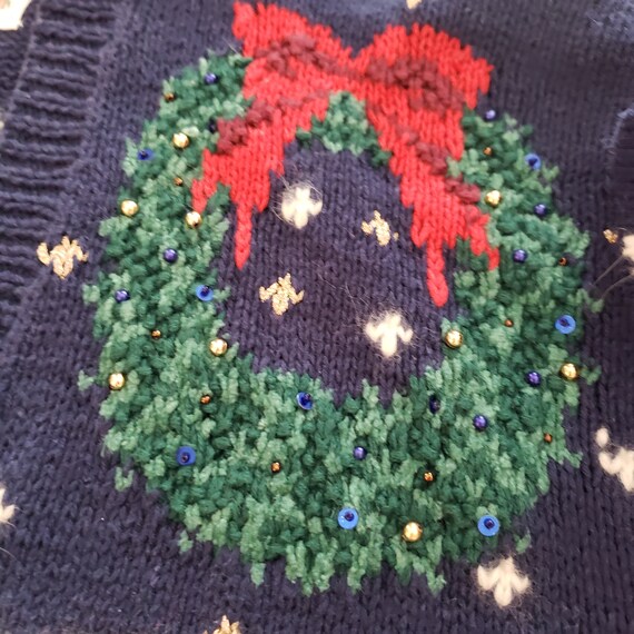 Christmas Cardigner Sweater Designer Marisa Chris… - image 9