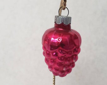 Vintage Christmas Ornament Retro Collectible Christmas Pink Shiny Brite
