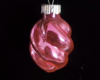 Shiny Brite Ornament Ornament Vintage Christmas Ornament Retro Collectible Christmas Pink