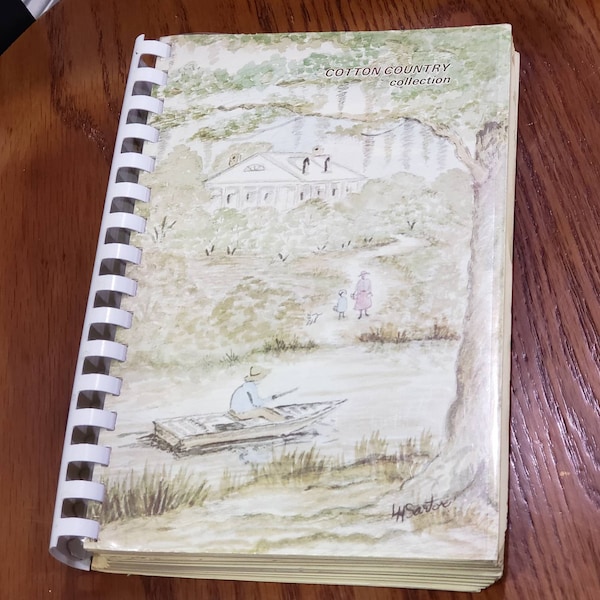 Louisiana Cookbook Etsy