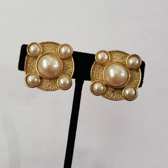 Vintage Earrings Designer Richelieu Retro Collect… - image 2