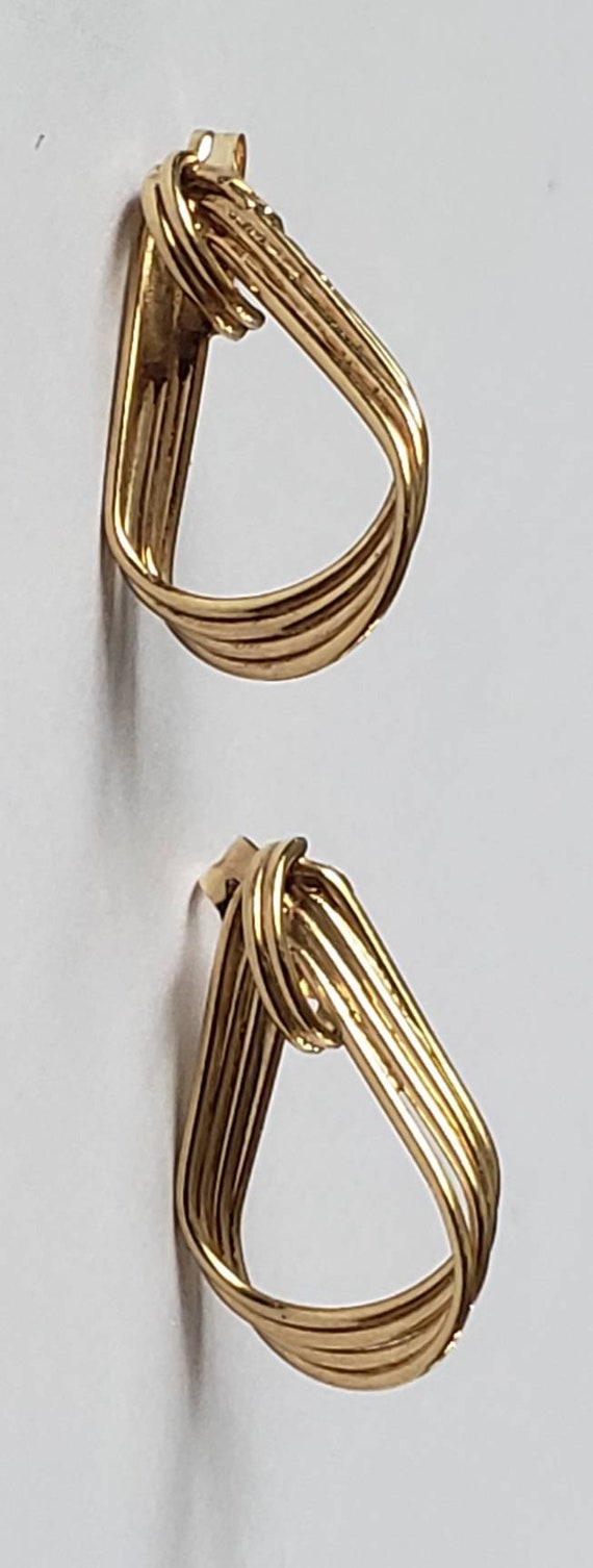 Earrings 14kt Yellow Gold