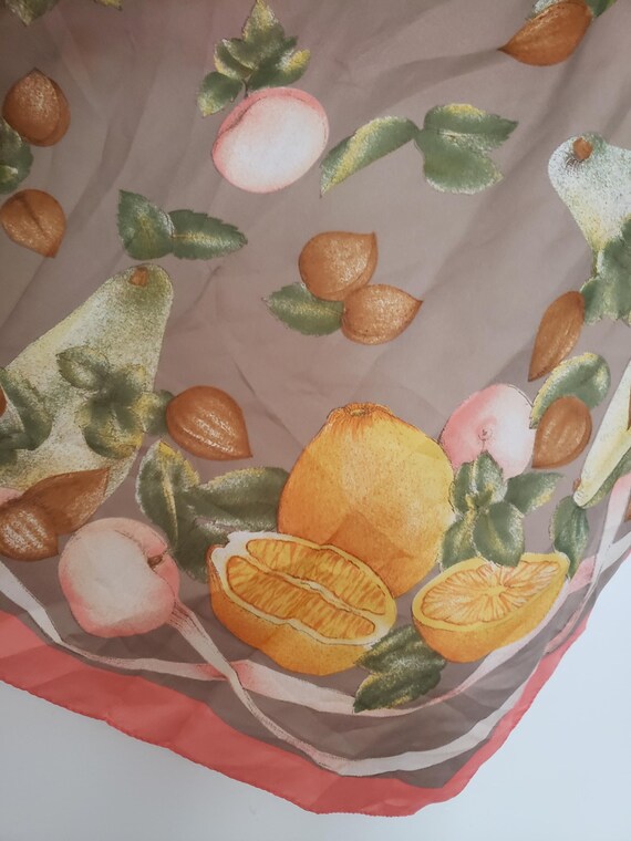 Fruit Scarf Designer Nutri-Metics Collectible Acc… - image 3