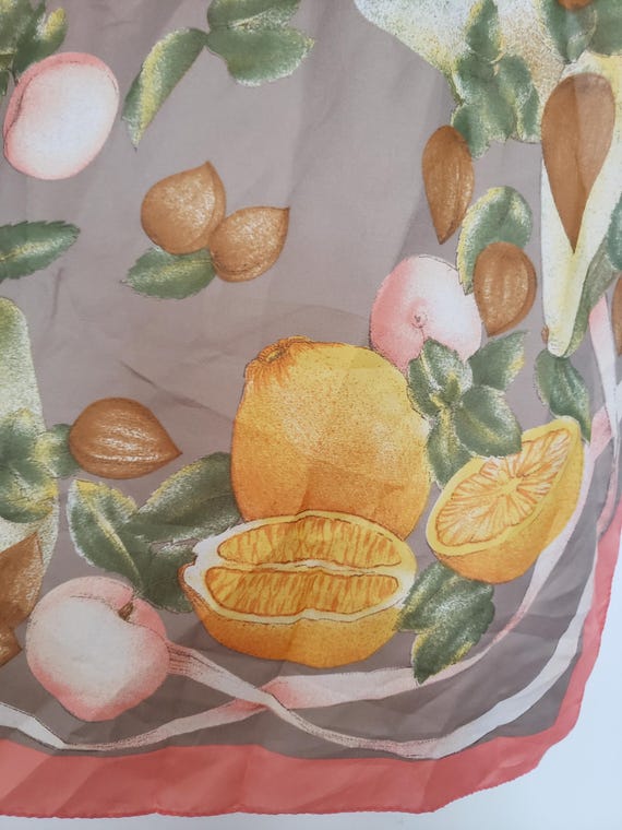 Fruit Scarf Designer Nutri-Metics Collectible Acc… - image 4