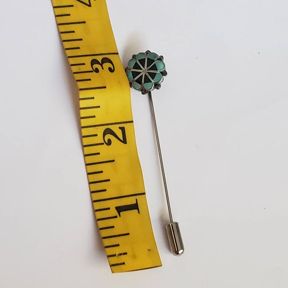 Vintage Stick Pin Rare Inlay Collectible Pin Unma… - image 3