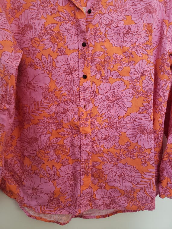 Shirt Designer Universal Threads Button Up Linen … - image 8