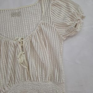 Urban Outfitters Blouse Size S Small Short Sleeve Blouse Top Designer bild 5