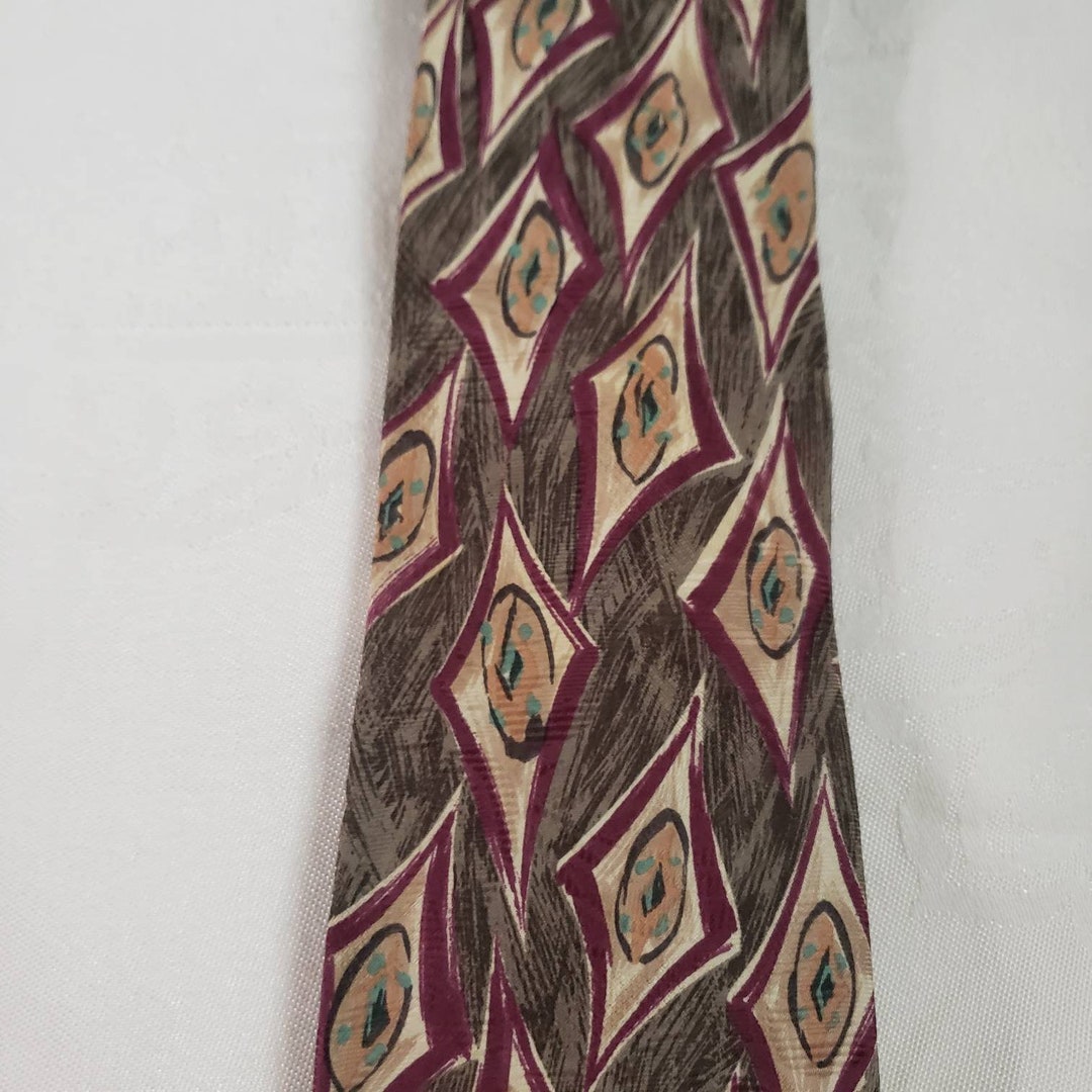 Tie Designer Countess Wara Necktie Retro Collectible Accessory Fashion