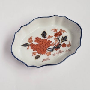 Vintage Dish Porcelaine De Paris France Decor Yunam Retro Collectible