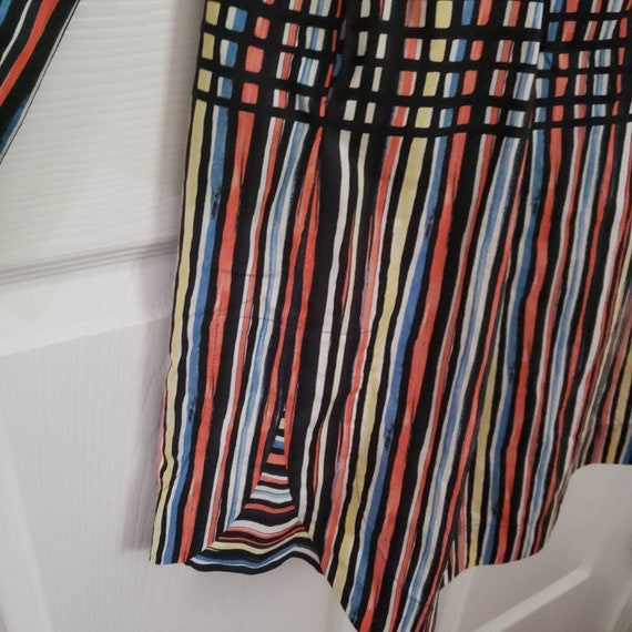 Dress Designer Paule KA Size 42 Stripped Pattern … - image 6