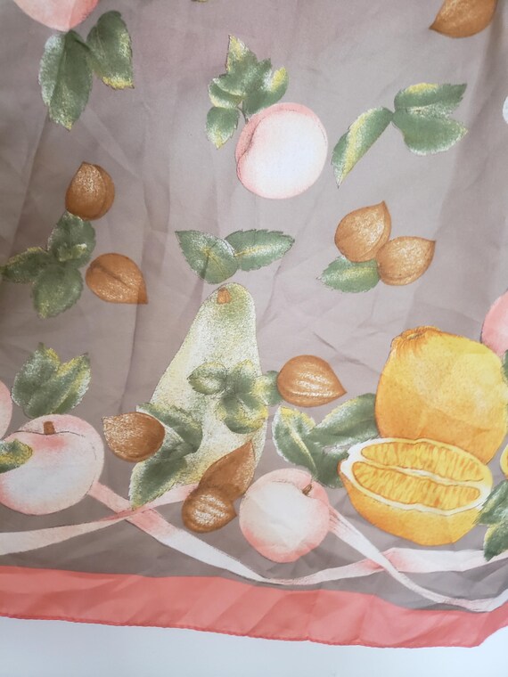 Fruit Scarf Designer Nutri-Metics Collectible Acc… - image 2
