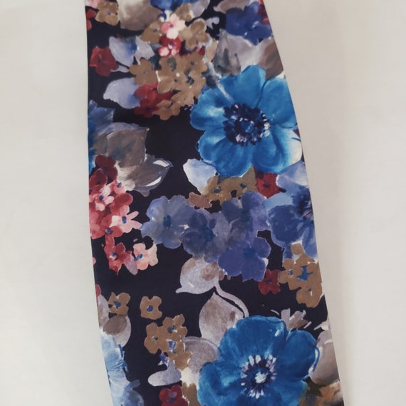 Necktie Designer Harbour Classics Flower Pattern - image 4