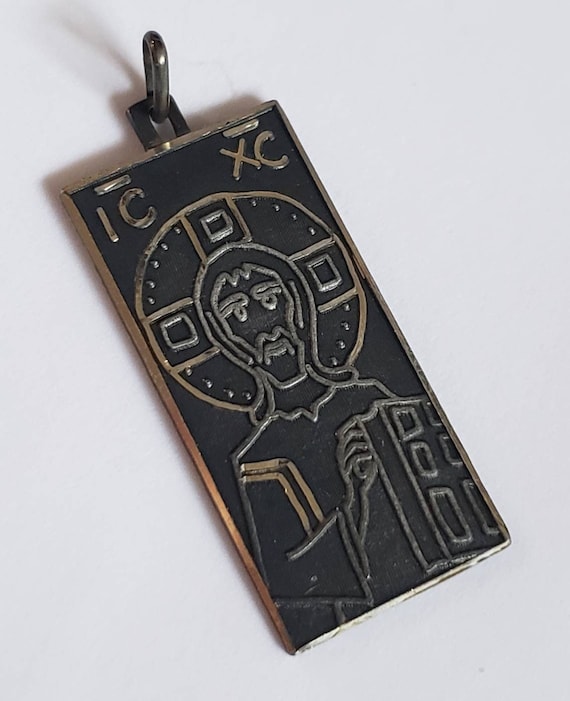 Rare Sterling Silver Pendant Religious Collectible Es… Gem