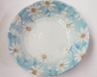 Retro Bowl Daisy Theme Vintage Collectible