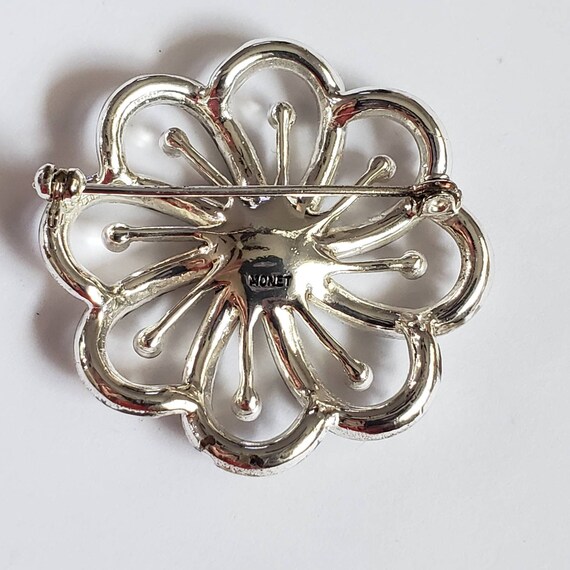 Brooch Designer Monet Swirl Pattern Retro Collect… - image 3