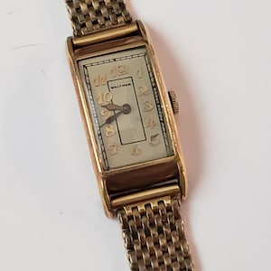 Waltham Tank Watch - Etsy