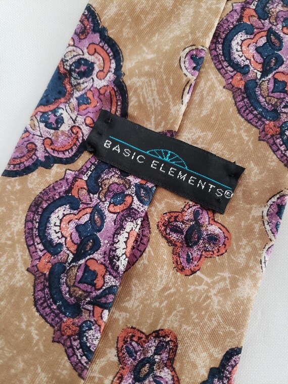 Tie Basic Elements Designer Men's Accessory Neckt… - image 3